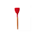 Espátula De Silicone Vermelha Cabo De Madeira 32cm - Em Casa Tem - Imagem 1