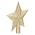 Ponteira De Árvore De Natal Estrela Amarela 20cm - Goal - Imagem 2