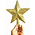 Ponteira De Árvore De Natal Estrela Amarela 20cm - Goal - Imagem 1