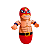 Joao Bobo Boneco Teimoso Boxeador Inflável Bate e Volta - Imagem 2