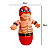 Joao Bobo Boneco Teimoso Boxeador Inflável Bate e Volta - Imagem 8