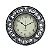 RELOGIO DE PAREDE RETRO VINTAGE 30 CM - Imagem 5