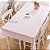 Toalha de Mesa Retangular Quadriculada 137X180CM - Imagem 3