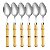 Colher De Café Bambu c/6PC - Imagem 2