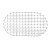 Tapete Oval Pvc Transparente - Imagem 2