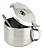Açucareiro De Inox Com Colher - Imagem 1