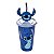 Copo Com Canudo E Pin Stitch Plasutil 500ml - Imagem 1