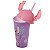 Copo Com Tampa Ludica Disney Angel Plasutil 500ml - Imagem 3