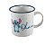 Caneca Xicara De Porcelana Retro Stitch Ohana - Imagem 1