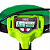 Bicicleta infantil aro 12 com rodinha Nathor preto e verde - Imagem 3