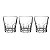 Jogo c/3 Copos Baixos Vidro Casual 300ml - Imagem 3