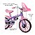 Bicicleta Infantil aro 12 com rodinha Nathor Minnie - Imagem 4