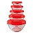 Conjunto Bowl Vidro 5Pcs Jogo Bowl - Imagem 2