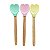 Utensílios Espátula Colher Pão Duro de Silicone Colorida - Imagem 2