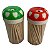 Palitos Paliteiro De Madeira c/ 3pcs - Imagem 4