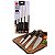 Conjunto De Facas 4 Peças Linha Cheff Inox Rio Home - Imagem 1
