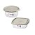 Pote Sanremo Plastico Retangular Redondo 620ml - Imagem 1