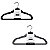 Kit Com 3 Cabide Aveludado Conjunto Cabide RioHome - Imagem 1