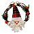 Guirlanda De Madeira Papai Noel Enfeite Natalino - Imagem 3