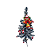 Kit Árvore de Natal Flocada 60cm 50 galhos + 31 Enfeites - Imagem 4
