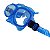 Kit Conjunto Infantil Snorkel + Mascara Ajustavel  Mergulho Pisicina e Praia Várias Cores - Imagem 7