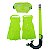 Kit Conjunto Infantil Snorkel + Mascara Ajustavel  Mergulho Pisicina e Praia Várias Cores - Imagem 2