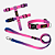 Kit Roxo - Peitoral H com Guia Slim e Coleira - Imagem 1