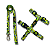 Kit Monstrinhos - Peitoral H com Guia - Imagem 1