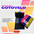 FAIXA DE COTOVELO - LISTRADA AZUL, AMARELO E ROSA - Imagem 1
