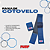 FAIXA DE COTOVELO AZUL MARINHO COM PRETO - Imagem 1