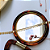 Choker Dourada com Detalhes Orgânicos - Imagem 4