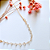 Choker Dourada com Cristais - Imagem 2