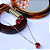 Conjunto de Zircônias Vermelhas Redondas - Imagem 3