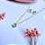 Conjunto de Zircônias Azuis em Gota - Imagem 4