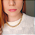 Choker Dourada de Corrente Laminada Grande - Imagem 3