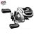 Carretilha Abu Garcia Silver Max SMAX3 Perfil Baixo Direita Prata - Imagem 1