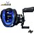 Carretilha S22 Preta/Azul Manivela Direita Albatroz Fishing - Imagem 1