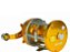 Carretilha OCEAN Gold 800R direita-dourada - Imagem 2