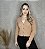 CARDIGAN CURTO COM BOTÕES MARROM - Imagem 2