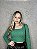 BLUSA CROPPED VERDE EM TRICOT - Imagem 2