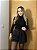 SHORT EM ALFAIATARIA RISCA DE GIZ PRETO - Imagem 1
