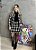 SAIA EM TWEED XADREZ COM CINTO - Imagem 3