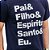 Camiseta Masculina Azul Marinho - Pai, Filho, Espírito Santo, e Eu - Imagem 2