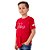 Camiseta Infantil Vermelha-Jesus - Imagem 2
