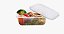 Pote Retangular 500ml com Tampa caixa c/6x24 - Prafesta - Imagem 2