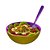 Colher Mega Açaí Roxa com 50 un. - Strawplast - Imagem 3