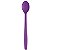 Colher Mega Açaí Roxa com 50 un. - Strawplast - Imagem 2