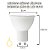 Kit 4 Lâmpadas Led Dicroica MR16 Eco 4W 36° 2700K Bivolt - Imagem 4
