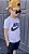 Camiseta infantil Long Line Branca - Imagem 1