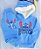 Conjunto Moletom Infantil Stitch Azul com Capuz Forrado - Imagem 1